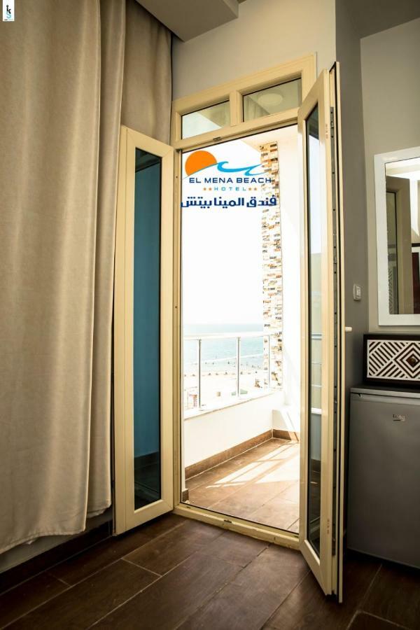 ELmena Beach Ras el-Barr Bagian luar foto